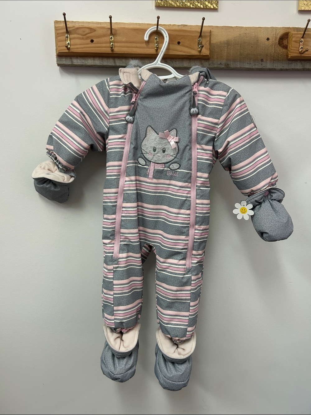 BLIZZ - 24m snowsuit with built in gloves and booties